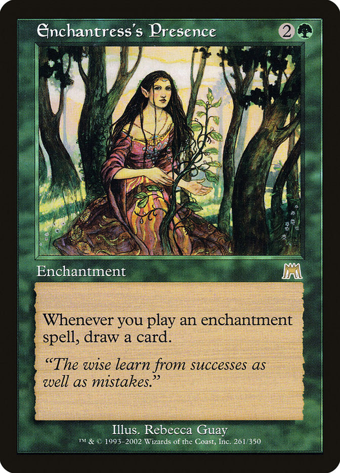 Presença da Encantadora / Enchantress's Presence - Magic: The Gathering - MoxLand