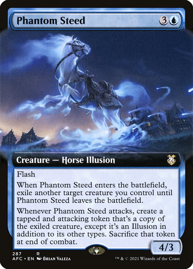 Montaria Fantasmagórica / Phantom Steed - Magic: The Gathering - MoxLand