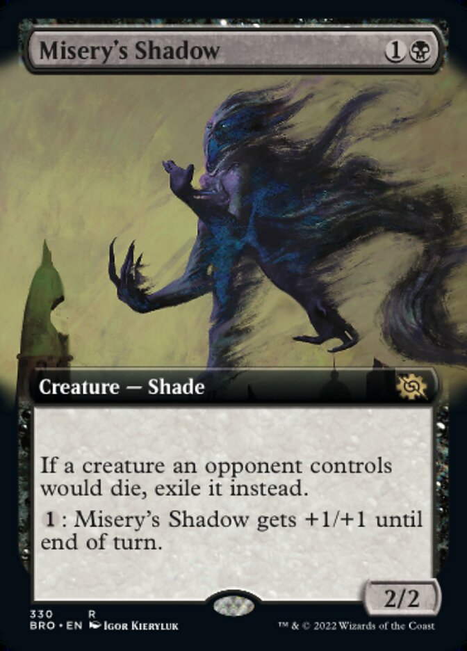 Sombra da Desgraça / Misery's Shadow - Magic: The Gathering - MoxLand