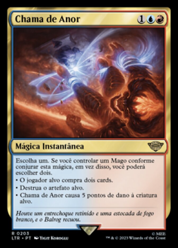 Chama de Anor / Flame of Anor - Magic: The Gathering - MoxLand