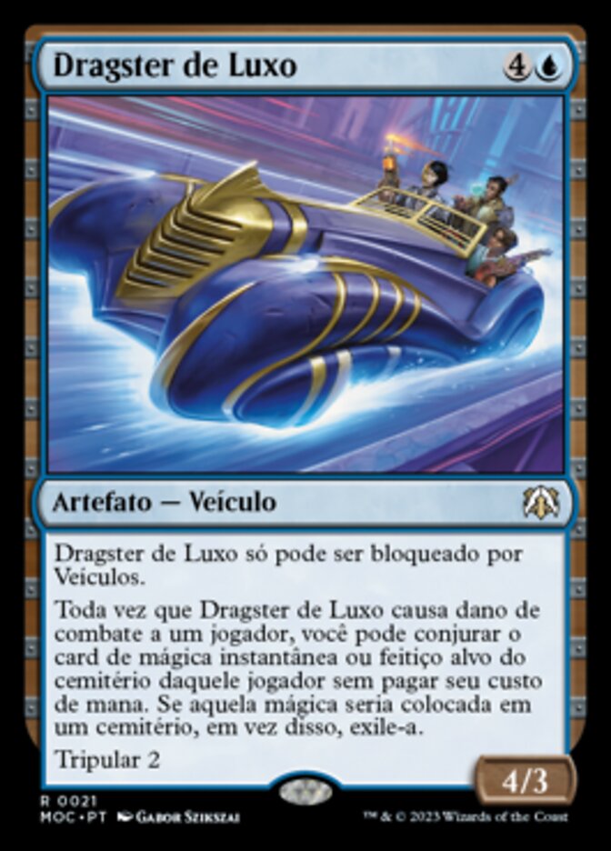 Dragster de Luxo / Deluxe Dragster - Magic: The Gathering - MoxLand