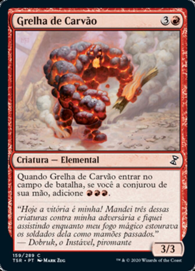 Grelha de Carvão / Coal Stoker - Magic: The Gathering - MoxLand