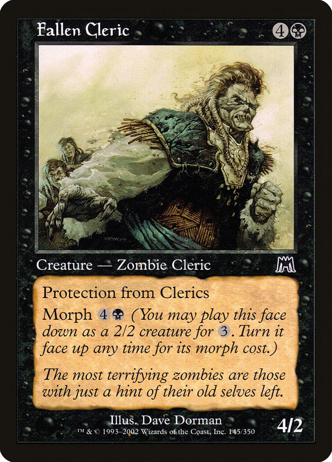 Clérigo Caído / Fallen Cleric - Magic: The Gathering - MoxLand