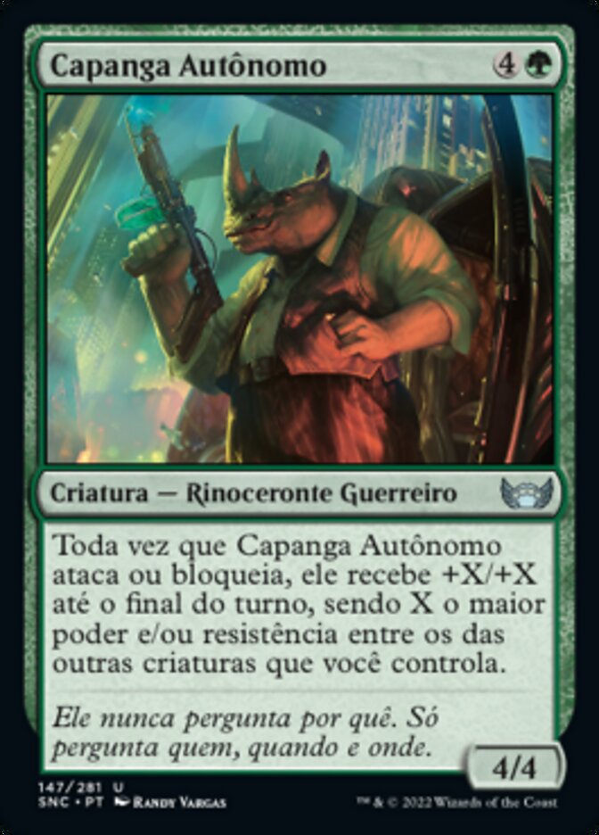 Capanga Autônomo / Freelance Muscle - Magic: The Gathering - MoxLand