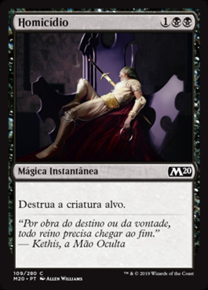 Homicídio / Murder - Magic: The Gathering - MoxLand