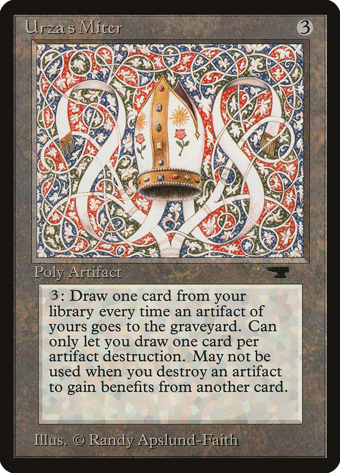 Urza's Miter / Urza's Miter - Magic: The Gathering - MoxLand