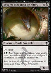 Bocarra Medonha de Kheru / Kheru Dreadmaw - Magic: The Gathering - MoxLand