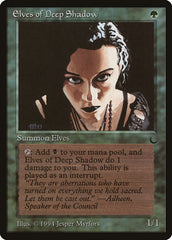 Elfos das Sombras Profundas / Elves of Deep Shadow - Magic: The Gathering - MoxLand