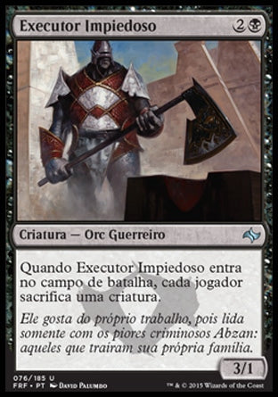 Executor Impiedoso / Merciless Executioner - Magic: The Gathering - MoxLand