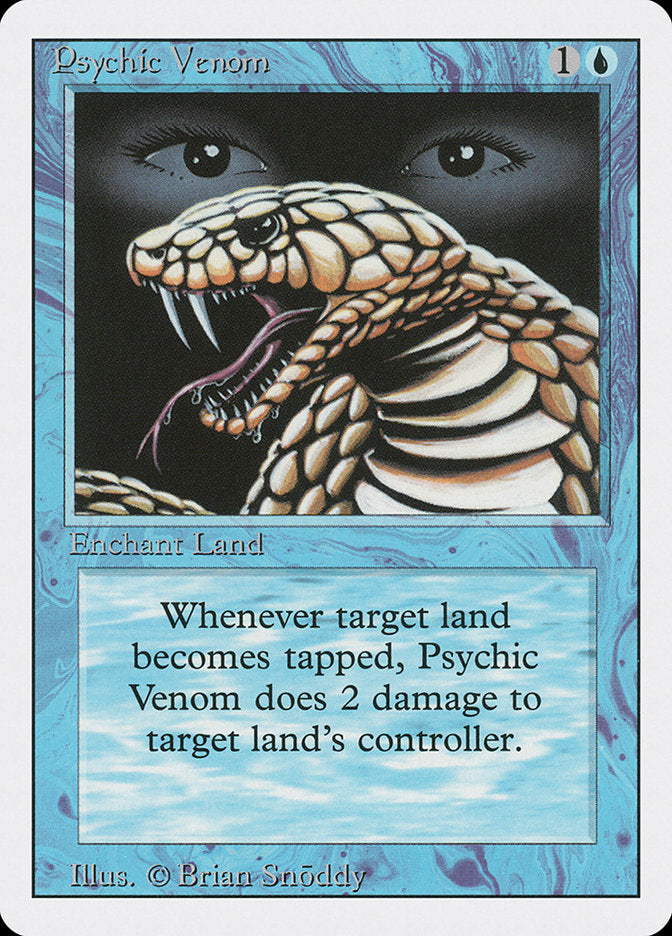 Veneno Psíquico / Psychic Venom - Magic: The Gathering - MoxLand