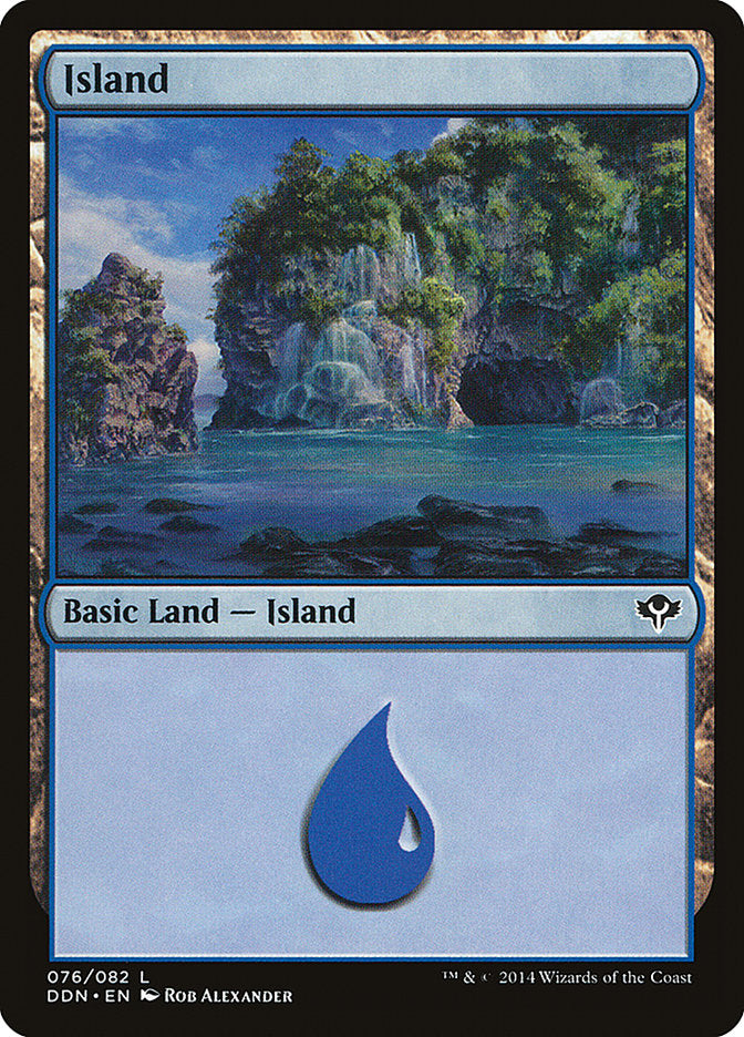 Ilha / Island - Magic: The Gathering - MoxLand