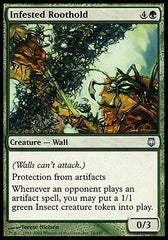 Rizoforte Infestado / Infested Roothold - Magic: The Gathering - MoxLand