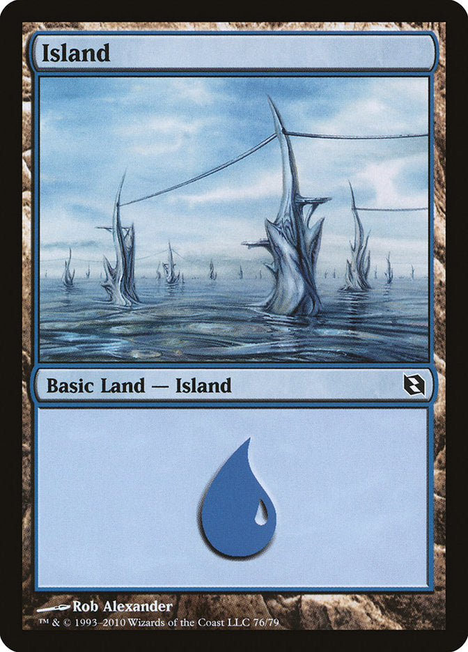 Ilha / Island - Magic: The Gathering - MoxLand