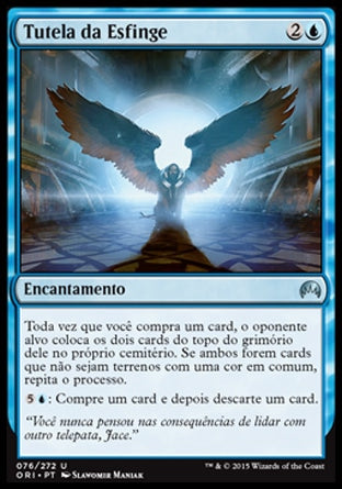 Tutela da Esfinge / Sphinx's Tutelage - Magic: The Gathering - MoxLand