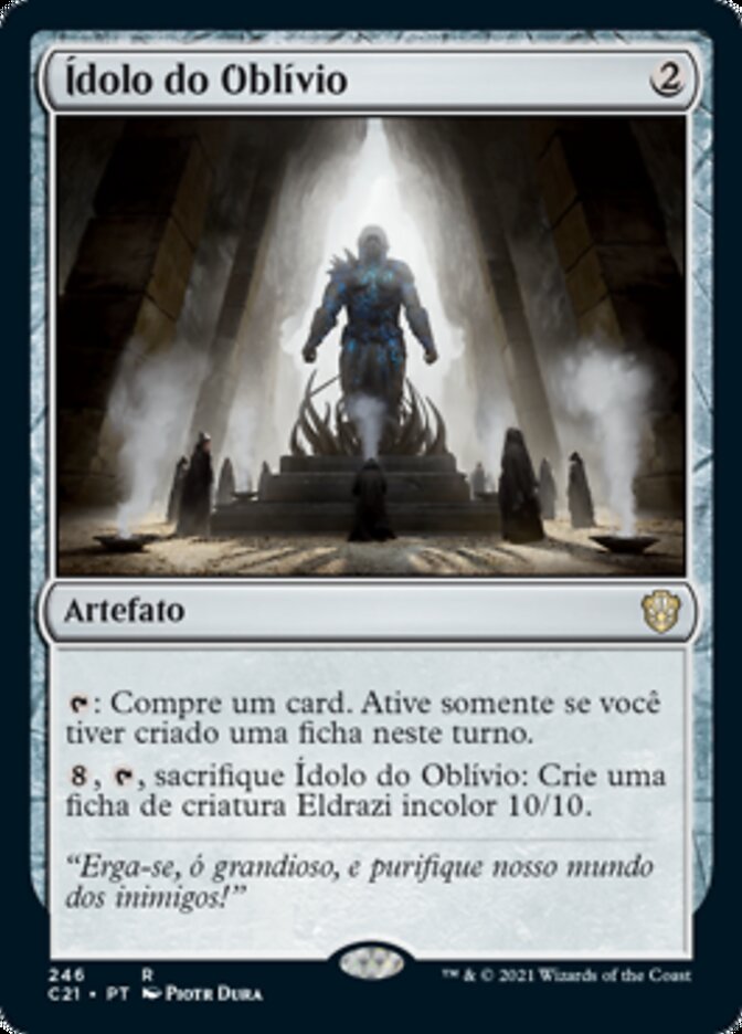 Ídolo do Oblívio / Idol of Oblivion - Magic: The Gathering - MoxLand