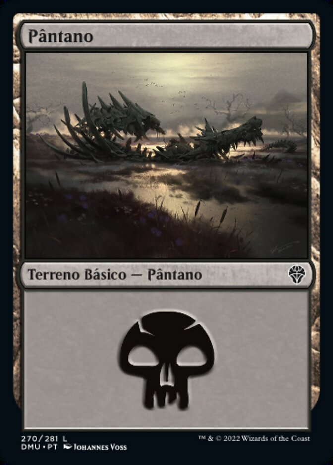 Pântano / Swamp - Magic: The Gathering - MoxLand