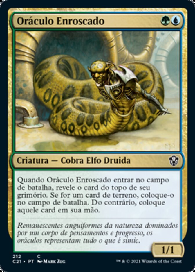 Oráculo Enroscado / Coiling Oracle - Magic: The Gathering - MoxLand