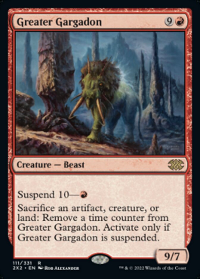 Gargadonte Maior / Greater Gargadon - Magic: The Gathering - MoxLand