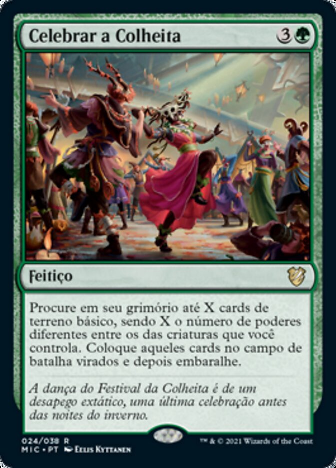 Celebrar a Colheita / Celebrate the Harvest - Magic: The Gathering - MoxLand