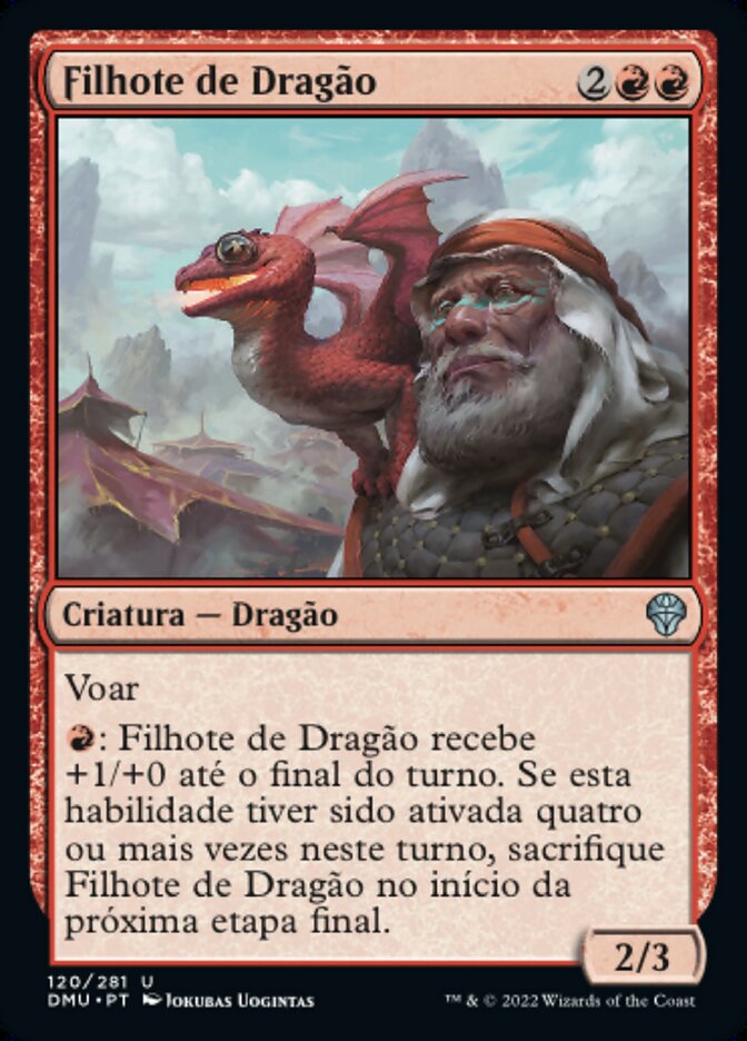 Filhote de Dragão / Dragon Whelp - Magic: The Gathering - MoxLand