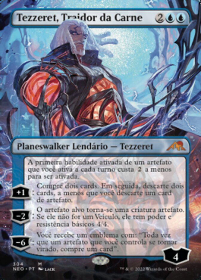 Tezzeret, Traidor da Carne / Tezzeret, Betrayer of Flesh - Magic: The Gathering - MoxLand