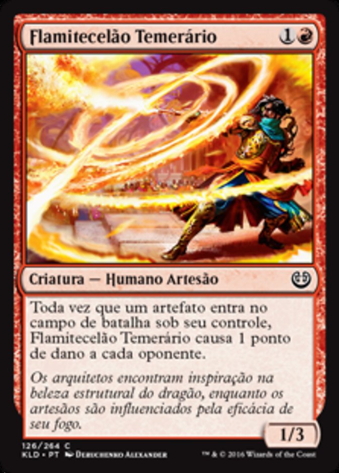 Flamitecelão Temerário / Reckless Fireweaver - Magic: The Gathering - MoxLand