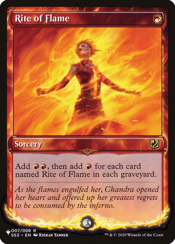 Rito da Chama / Rite of Flame - Magic: The Gathering - MoxLand