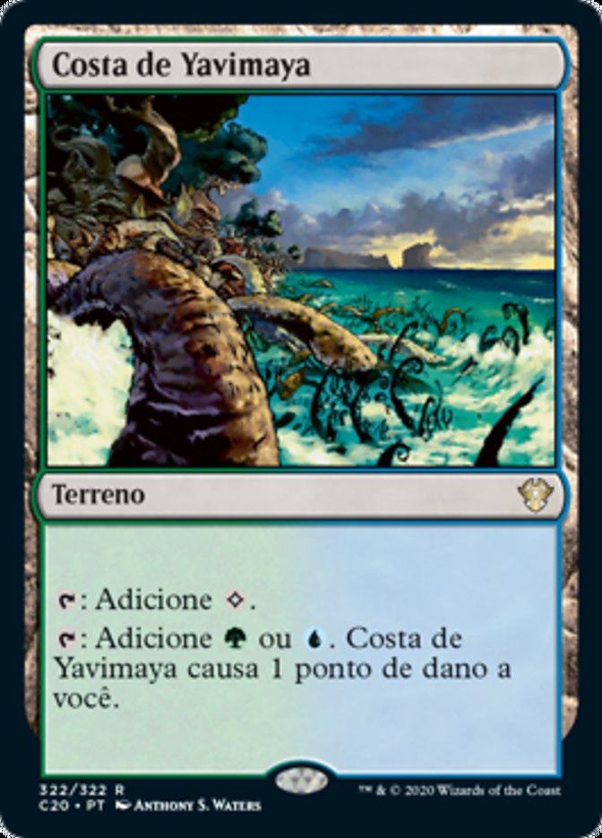 Costa de Yavimaya / Yavimaya Coast - Magic: The Gathering - MoxLand