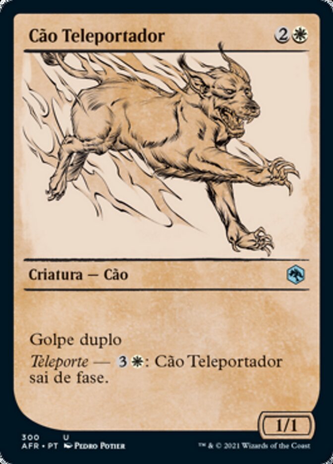 Cão Teleportador / Blink Dog - Magic: The Gathering - MoxLand