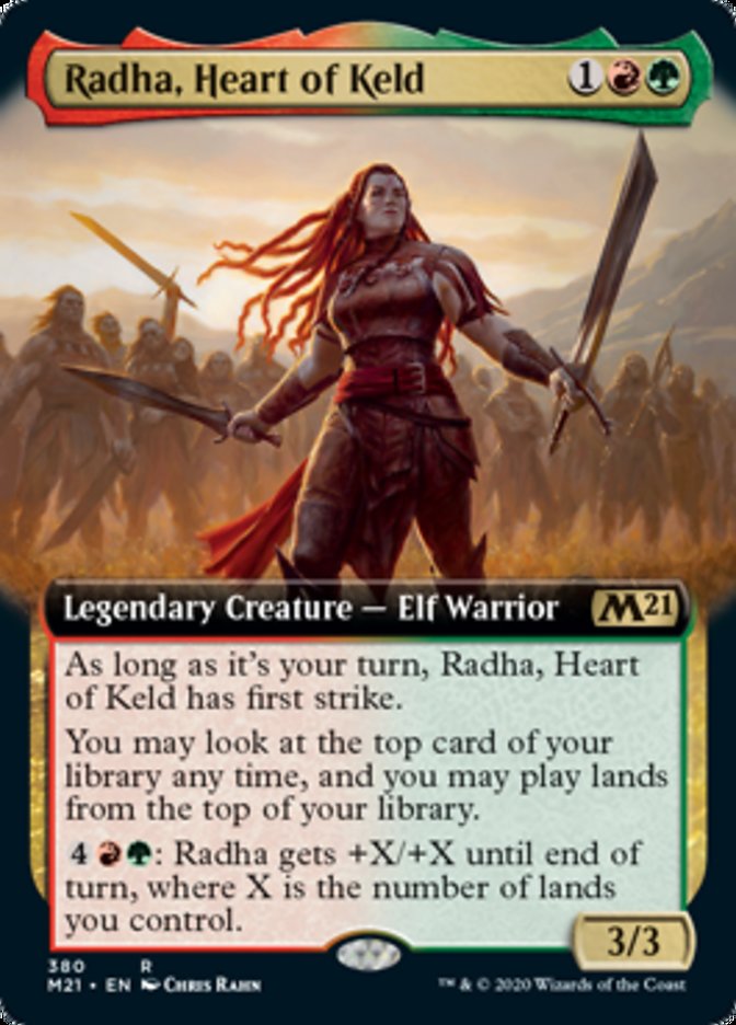 Radha, Coração de Keld / Radha, Heart of Keld - Magic: The Gathering - MoxLand