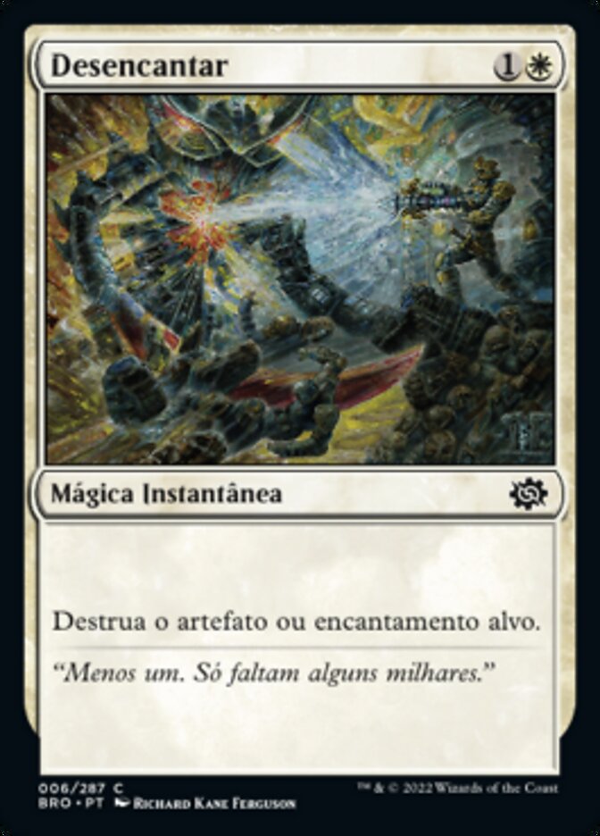 Desencantar / Disenchant - Magic: The Gathering - MoxLand