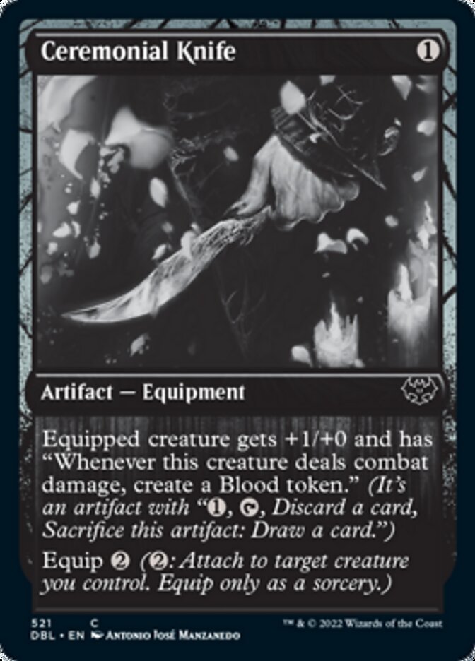 Faca Cerimonial / Ceremonial Knife - Magic: The Gathering - MoxLand