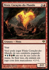 Fênix Coração-do-Mundo / Worldheart Phoenix - Magic: The Gathering - MoxLand