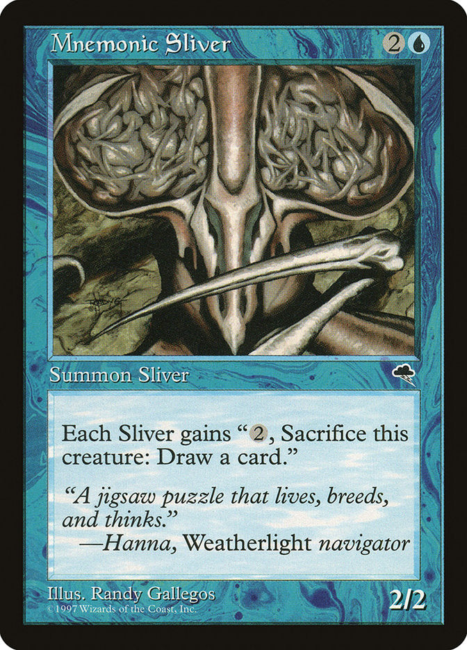 Fractius Mnemônico / Mnemonic Sliver - Magic: The Gathering - MoxLand