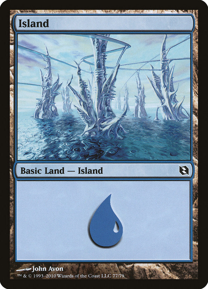 Ilha / Island - Magic: The Gathering - MoxLand