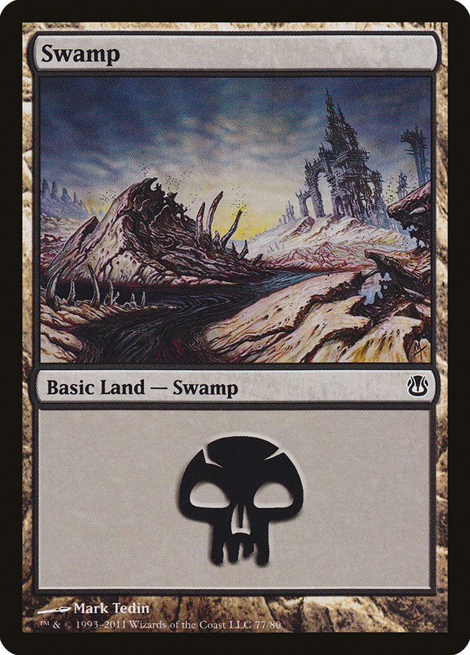 Pântano / Swamp - Magic: The Gathering - MoxLand