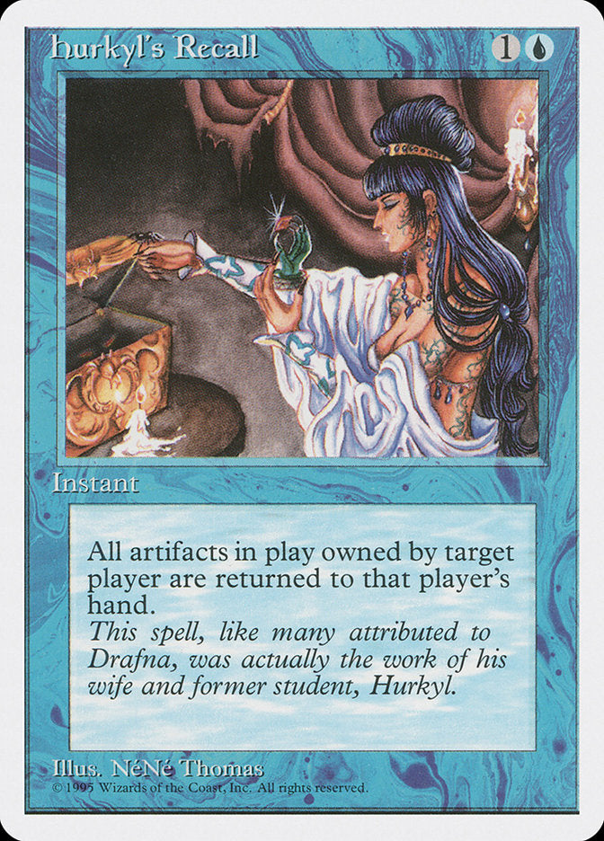 Retorno de Hurkyl / Hurkyl's Recall - Magic: The Gathering - MoxLand