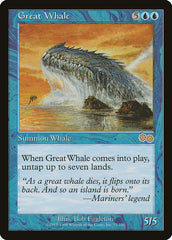 Baleia Açu / Great Whale - Magic: The Gathering - MoxLand