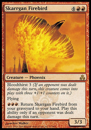 Pássaro de Fogo de Skarrgan / Skarrgan Firebird - Magic: The Gathering - MoxLand