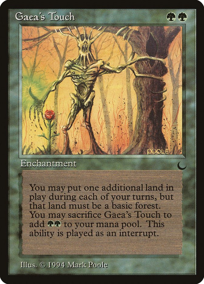 Gaea's Touch / Gaea's Touch - Magic: The Gathering - MoxLand