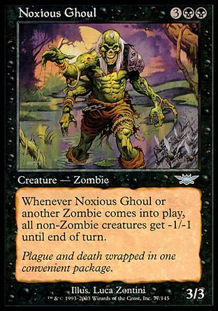 Carniçal Mefítico / Noxious Ghoul - Magic: The Gathering - MoxLand