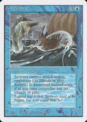 Serpente Marinha / Sea Serpent - Magic: The Gathering - MoxLand