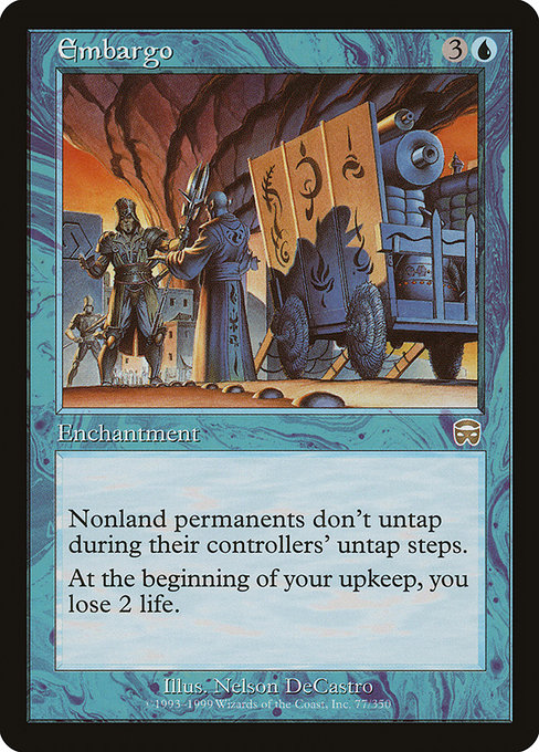 Embargo / Embargo - Magic: The Gathering - MoxLand