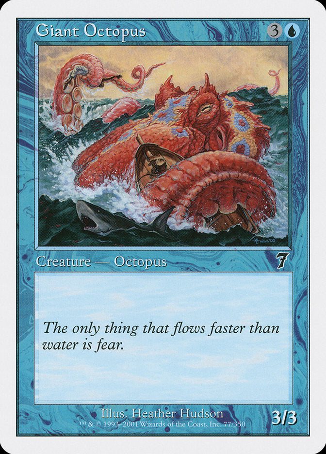 Polvo Gigante / Giant Octopus - Magic: The Gathering - MoxLand