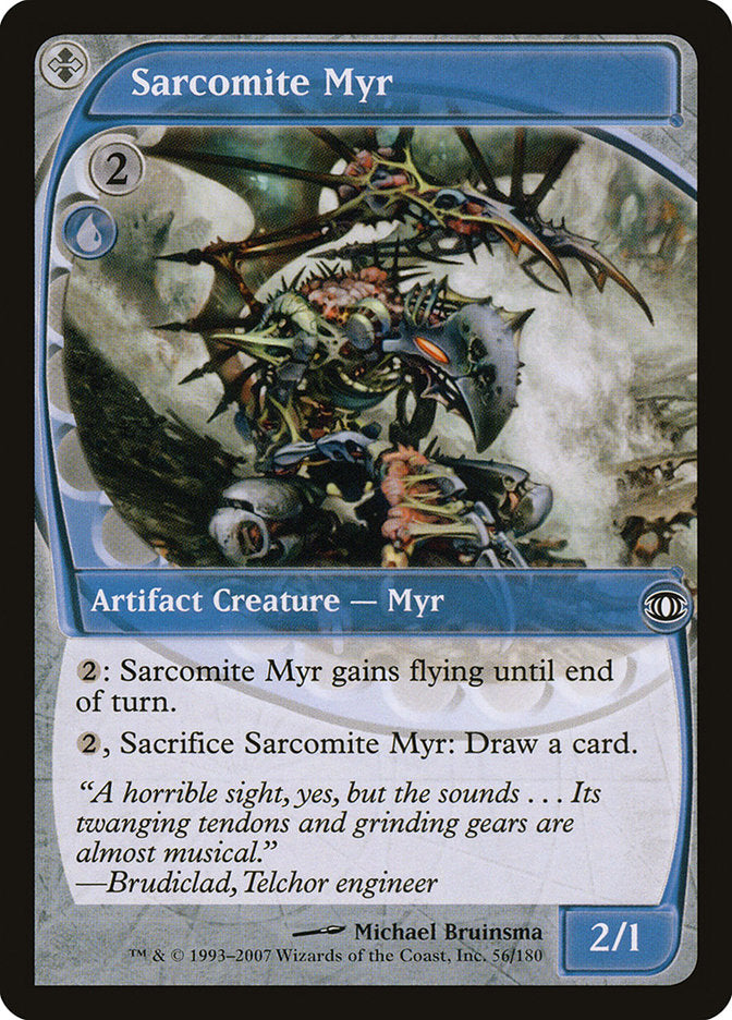 Myr Sarcomíneo / Sarcomite Myr - Magic: The Gathering - MoxLand