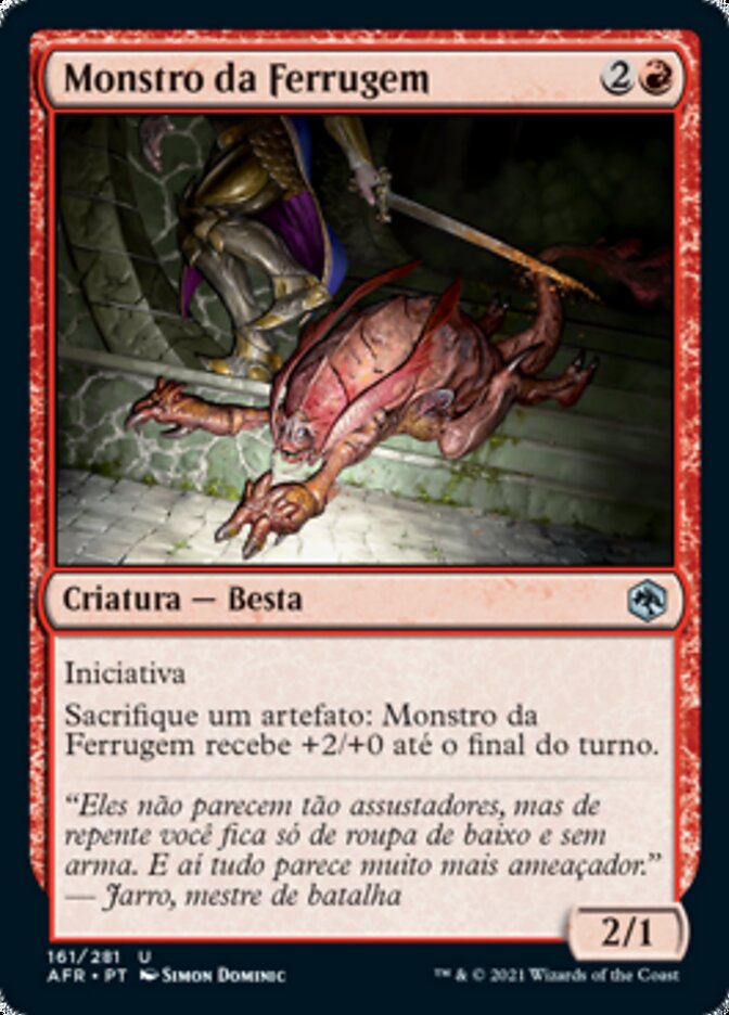 Monstro da Ferrugem / Rust Monster - Magic: The Gathering - MoxLand