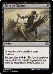 Édito de Chainer / Chainer's Edict - Magic: The Gathering - MoxLand