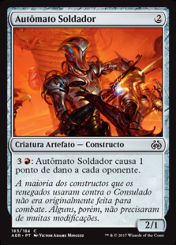 Autômato Soldador / Welder Automaton - Magic: The Gathering - MoxLand