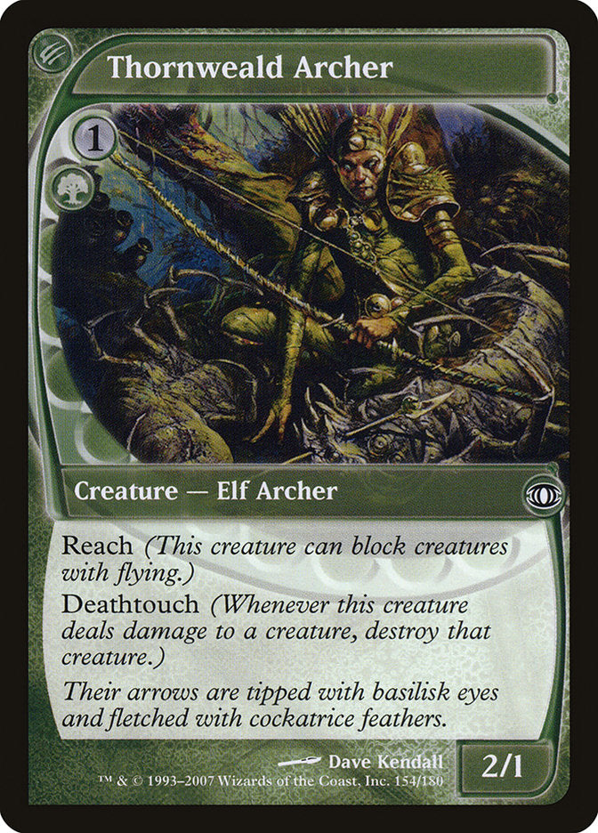 Arqueiro de Espinoflora / Thornweald Archer - Magic: The Gathering - MoxLand