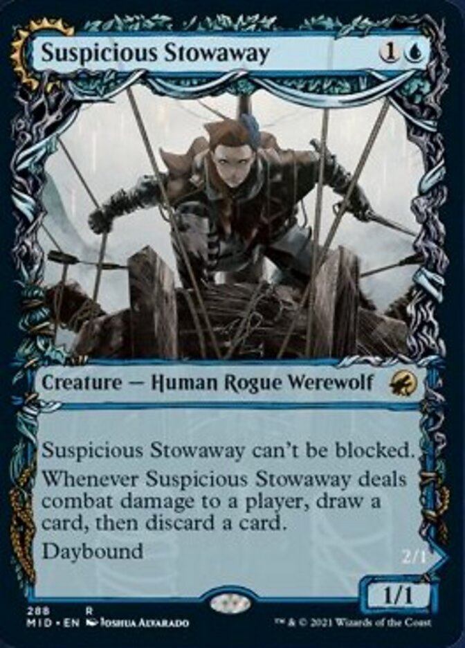 Clandestina Suspeita / Suspicious Stowaway - Magic: The Gathering - MoxLand